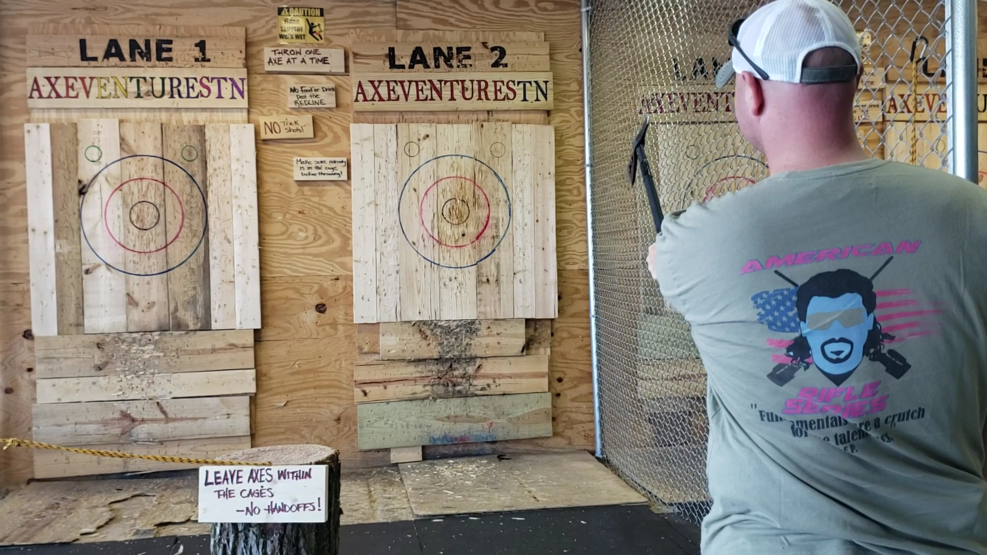 AxeVentures Axe Throwing and The Rage/Smash Room in Nashville, TN