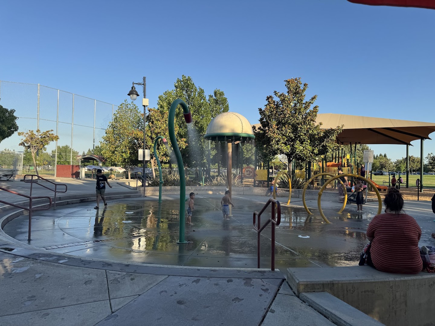 North Natomas Regional Park - Spray Park